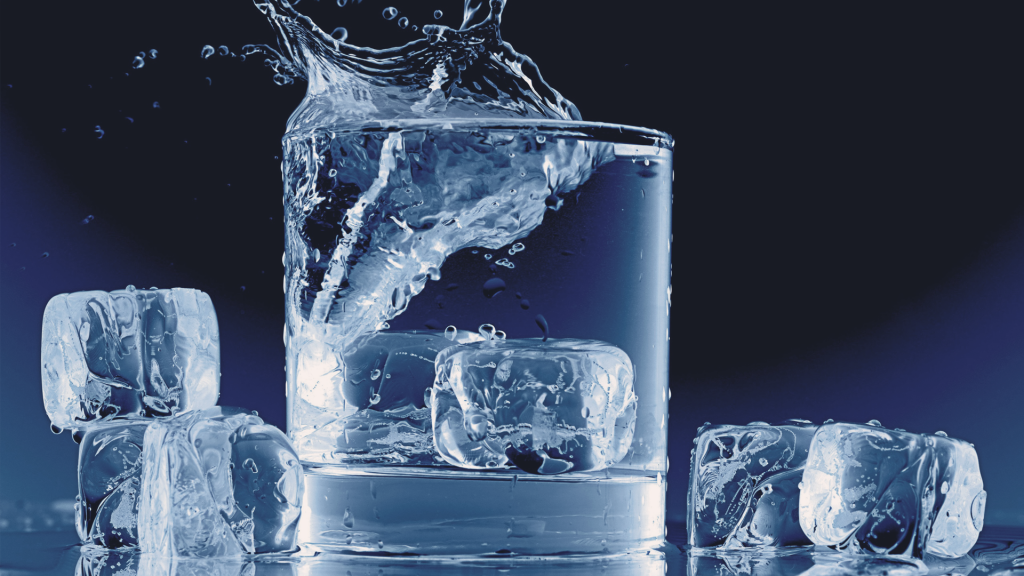 ice cubes